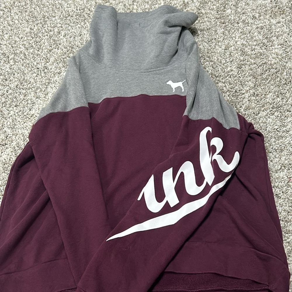 Pink turtle neck sweater